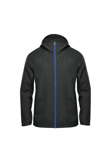 Stormtech Mens Pacifica Lightweight Jacket - Black/Azure
