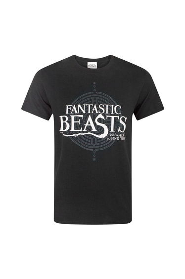 Fantastic Beasts And Where To Find Them Mens Logo T-Shirt - Black