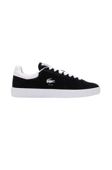 Lacoste Womens/Ladies Baseshot Suede Trainers - Black/White