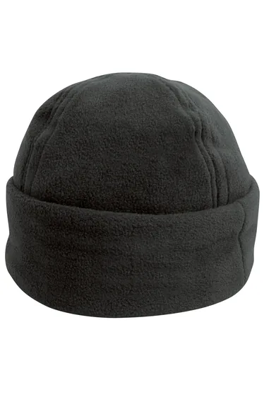 Result Unisex Winter Essentials Active Fleece Ski Bob Hat - Black