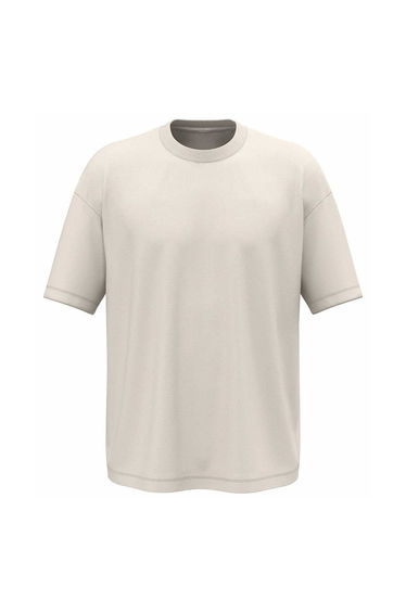 Native Spirit Mens Oversized T-Shirt - Ivory