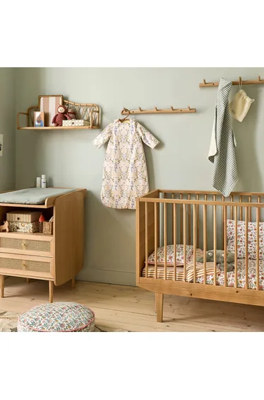 Petits Lapins Baby's Winter Sleeping Bag in Cotton Velour