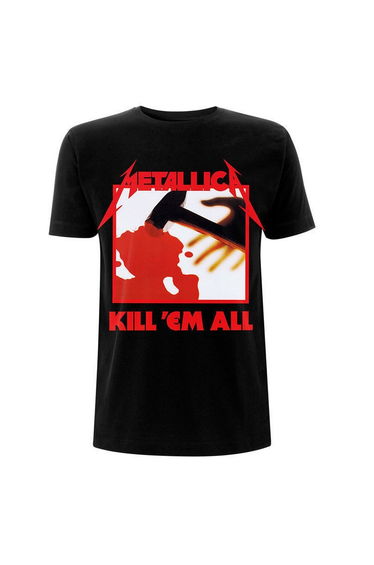 Metallica Kill ´Em All Tracks Back Print T-Shirt - Black