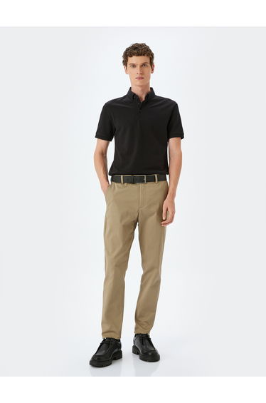 Polo Neck T-Shirt