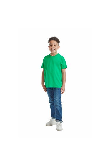 Fruit of the Loom Childrens/Kids Original T-Shirt - Kelly Green