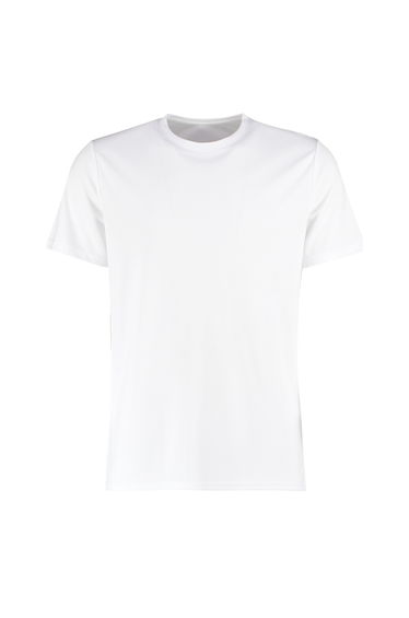 Kustom Kit Mens Cooltex Plus Moisture Wicking T-Shirt - White