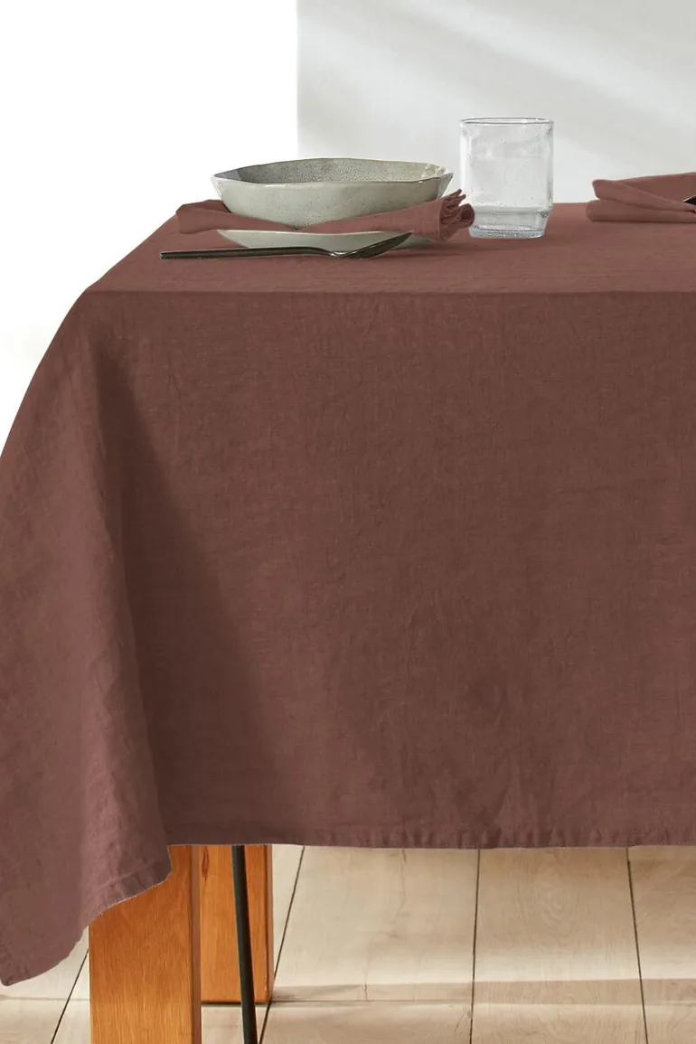 Victorine Best Quality Linen Tablecloth