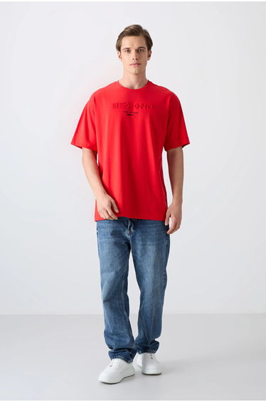 TOMMY Oversized Cotton-Polyester Logo T-Shirt