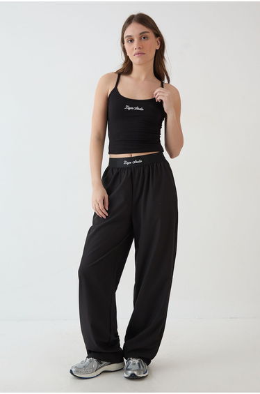 DSGN Studio Strappy Cami Vest Top - black