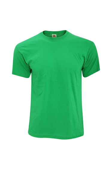Fruit Of The Loom Mens Screen Stars Original Full Cut Short Sleeve T-Shirt - Kelly Green