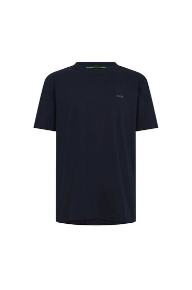 Boss Mens Logo Regular T-Shirt - Dark Blue
