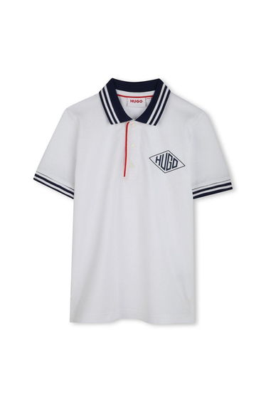 Hugo Short Sleeve Polo T-Shirt White