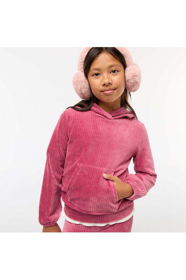 Corduroy Hoodie PURPLE