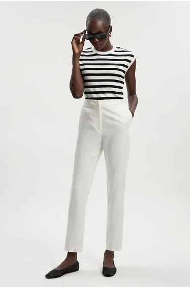 Petite Essential Techno Woven Trouser