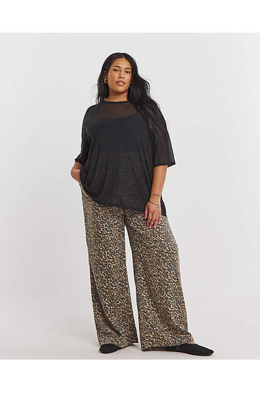 Mesh Oversized T-Shirt