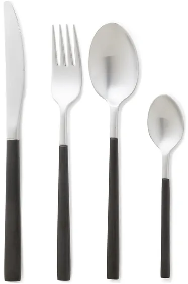 طقم أدوات المائدة ستانليس ستيل 16 قطعة