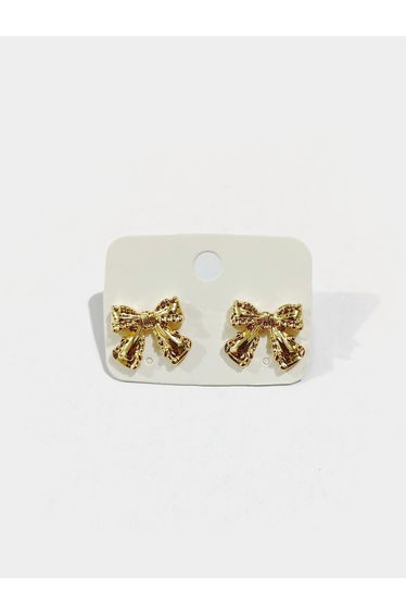 Textured Ribbon Earrings