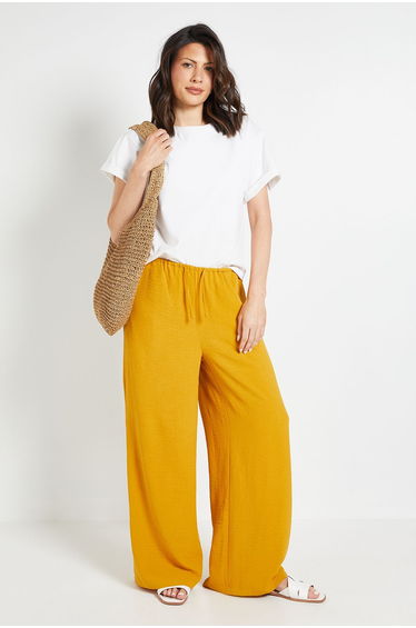 Drawstring Woven Trouser