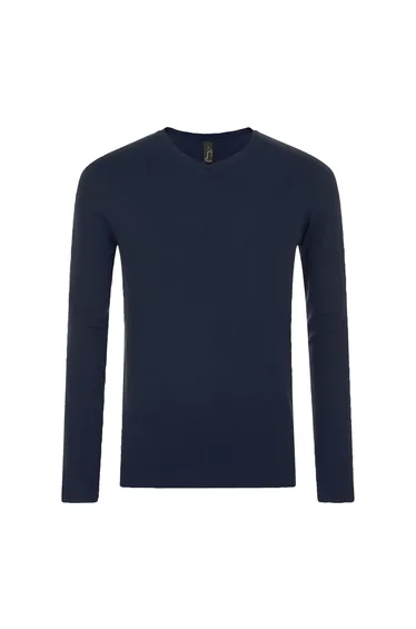 SOLS Mens Glory V Neck Sweater - French Navy