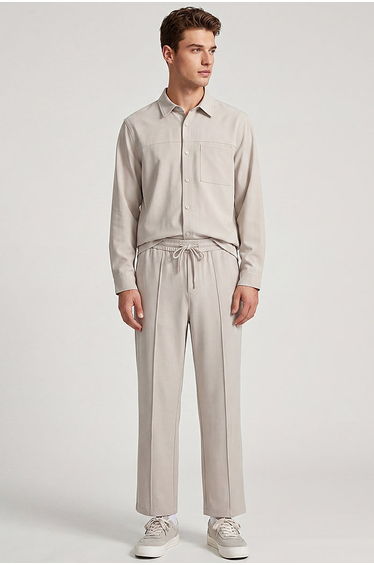 Relaxed Drawstring Pants