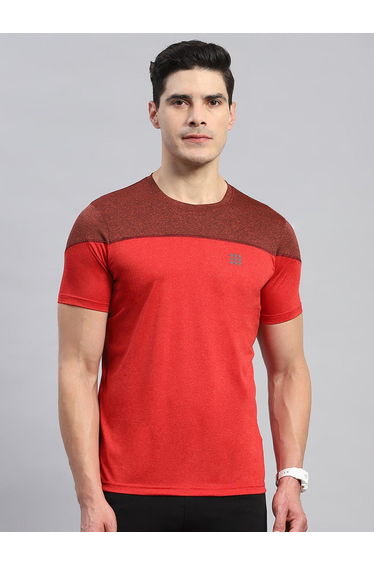 Color Block Short Sleeve Smart Fit T-Shirt