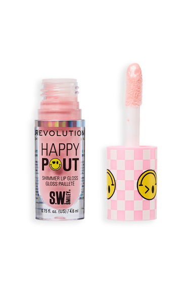 Revolution x S.W.Smiley Happy Pout Lip Gloss Pink Bliss