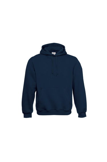 B&C Childrens/Kids Plain Hooded Sweatshirt/Hoodie - Navy