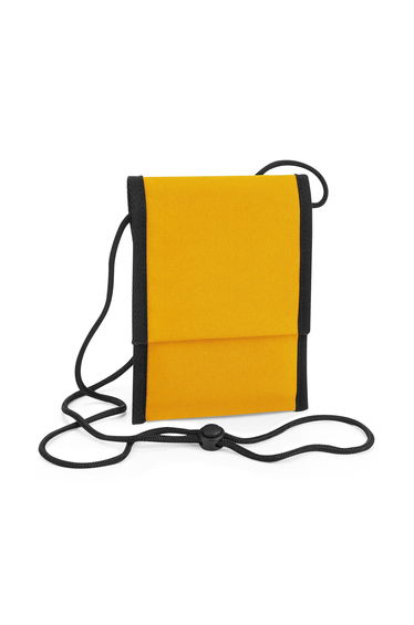 Bagbase Unisex Adult Recycled Crossbody Bag - Mustard Yellow