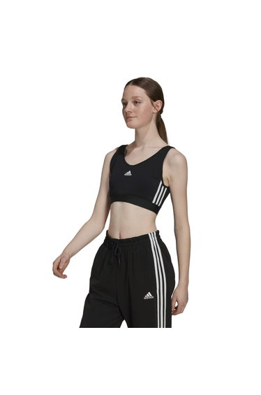 Essentials 3-Stripes Crop Top With Removable Pads
