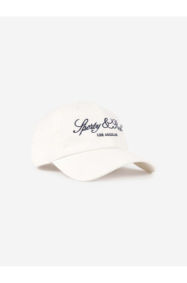 Sporty & Rich Kids Vendome LA Cap in Ivory