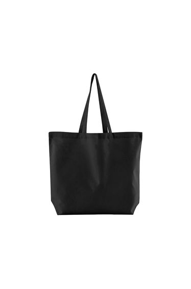 Westford Mill Bag For Life Maxi Organic Cotton Tote Bag - Black