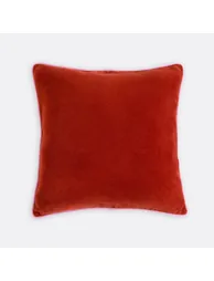 Gusali Square Two-Tone Cushion Cover 50x50cm in Velour