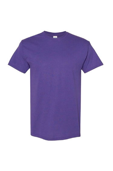 Gildan Mens Heavy Cotton Short Sleeve T-Shirt - Lilac