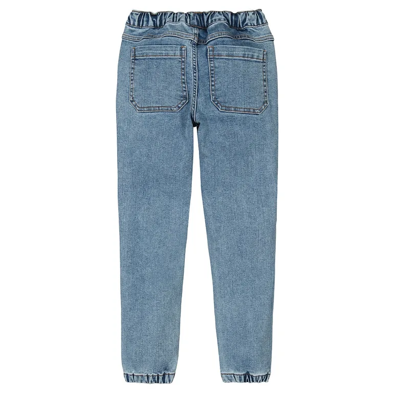 Mid Rise Straight Jeans - 3