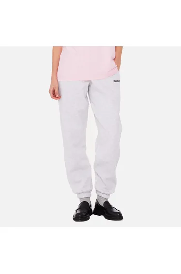 بنطلون رياضة رمادي بقصة واسعة