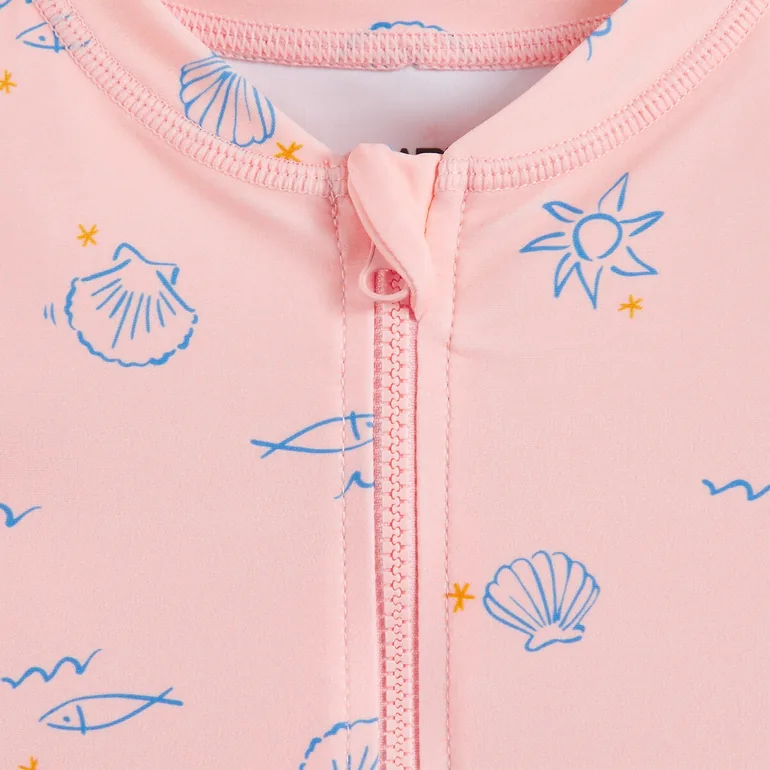 بدلة سباحة لا ريدوت كولكشنز باللون الزهري - 2