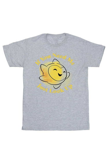 Wish Boys If You Need Me Just Look Up T-Shirt - Sport Grey