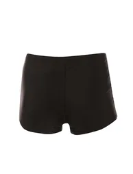 Boy's Speedo Medley Logo Aquashorts in Black - 1