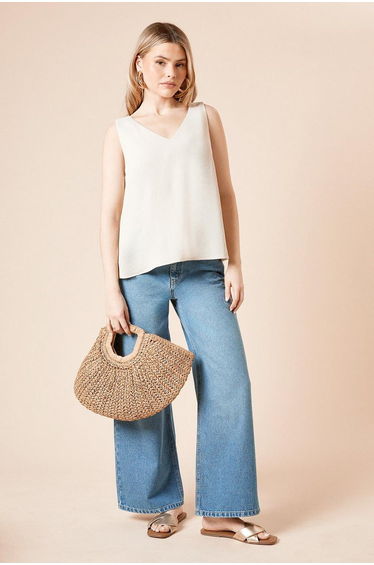 Built Up V Neck Cami
