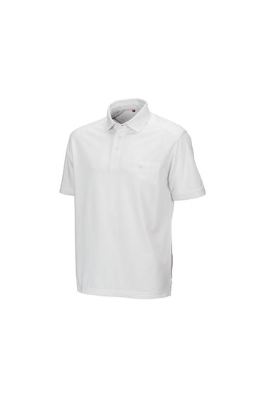 Result Mens Work-Guard Apex Short Sleeve Polo Shirt - White