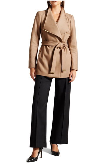 Rosess Belted Coat Camel