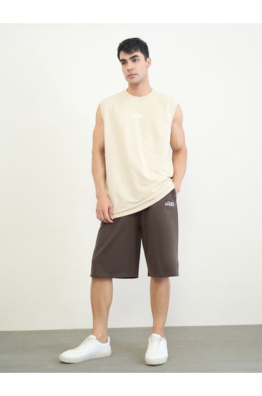 Men Oversized Tank and Shorts Set