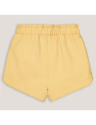 Cotton Mix Paperbag Shorts - 3