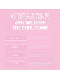 Brushworks Smoothing Curl Comb - 4