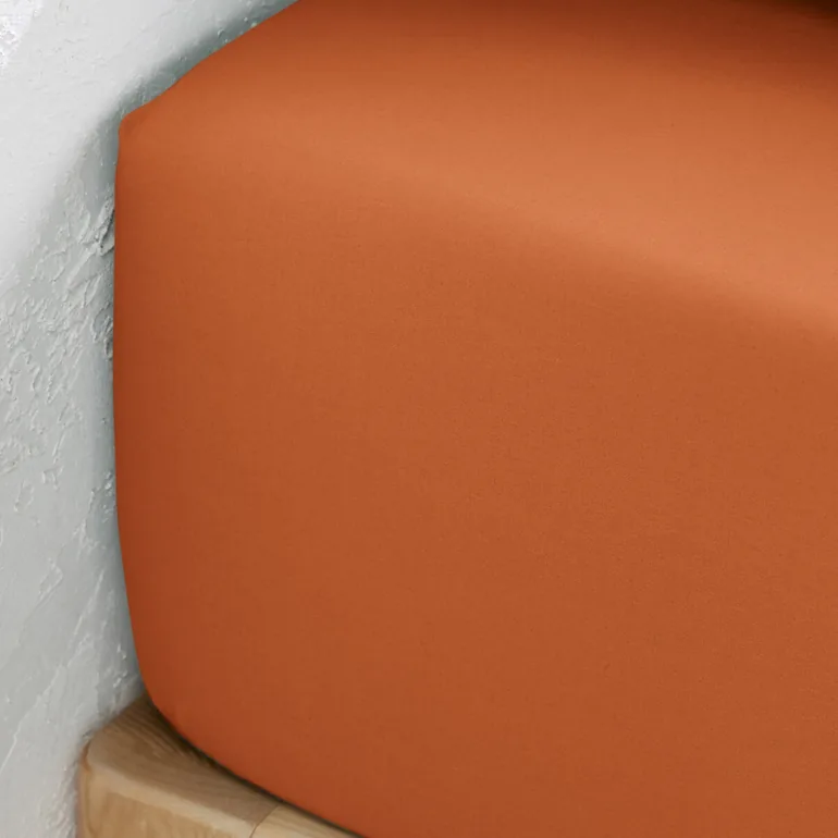 شرشف سرير قطن بحواف مطاطية إرتفاع 35سم  - 2