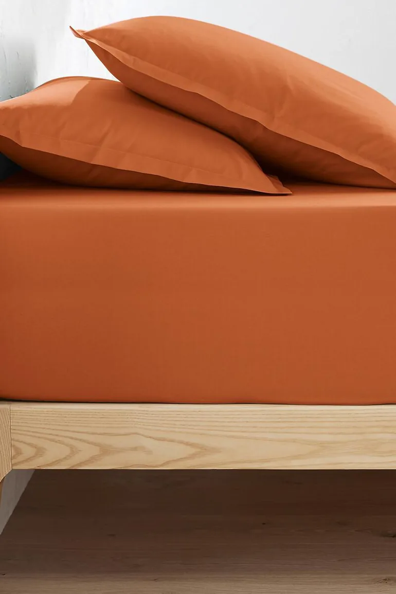 شرشف سرير قطن بحواف مطاطية إرتفاع 35سم 