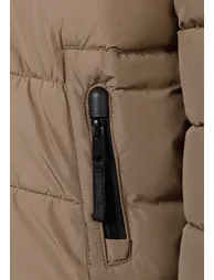 Boys Padded Jacket with Drawcord - 5