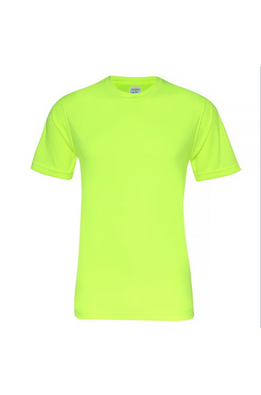 AWDis Just Cool Mens Smooth Short Sleeve T-Shirt - Electric Yellow