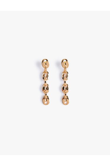 Earrings Metal Chain Shaped