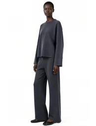 2-Piece Cotton Sweatshirt Set - 1